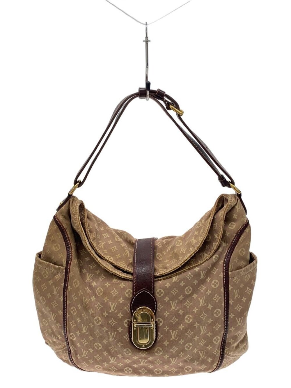 LOUIS VUITTON Romance Monogram Idylle Canvas Brown Bag
